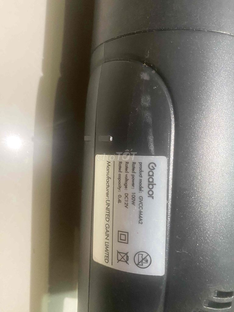 Máy hút bụi ô tô Gaabor Đen. Mua bán Nội thất, đồ gia dụng khác tại Thị xã Bến Cát Bình Dương được đăng bởi van nguyen hình 1