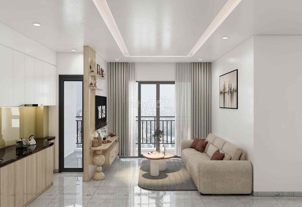CHỦ CHO THUÊ CĂN 2PN TRỐNG VIEW HỒ GƯƠM XANH LÁI THIÊU