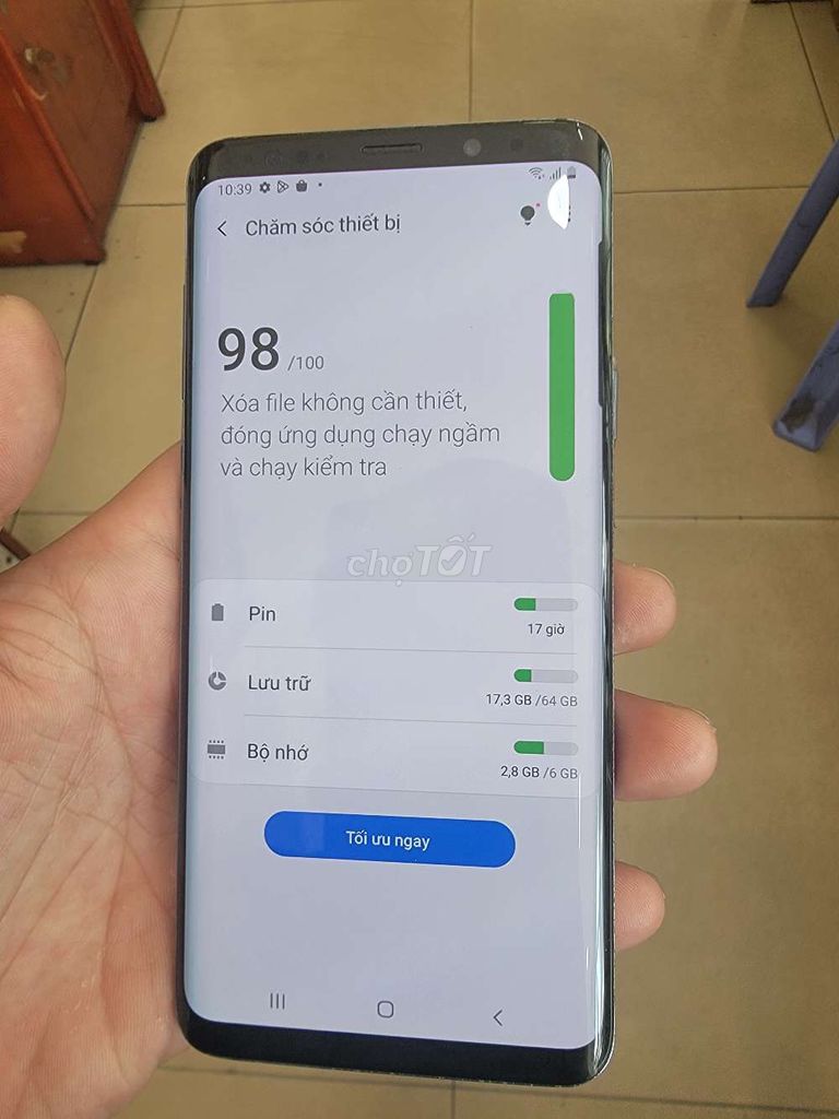 Samsung S9 Plus 64GB Xám. Mua bán Điện thoại tại Quận Tân Phú Tp Hồ Chí Minh được đăng bởi bao hình 1