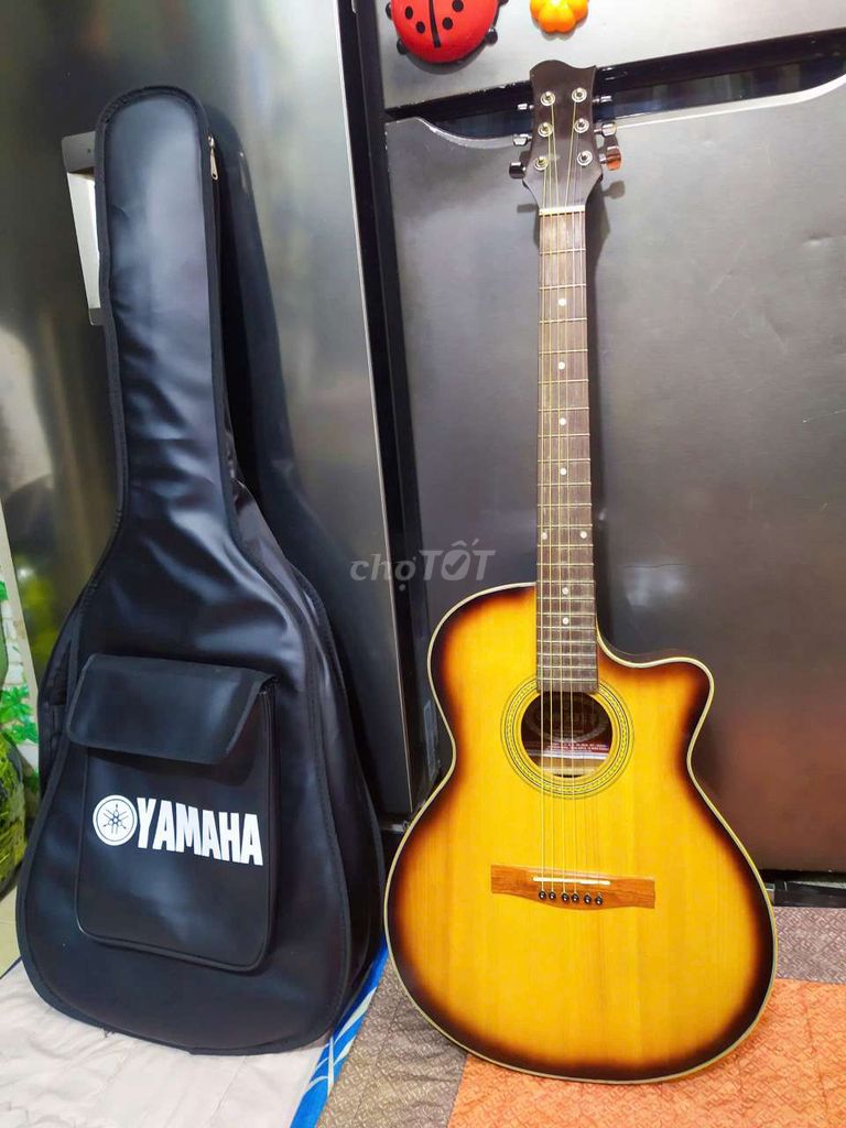 Đàn Guitar Acoustic Gỗ Hồng Đào nguyên tấm (VN)