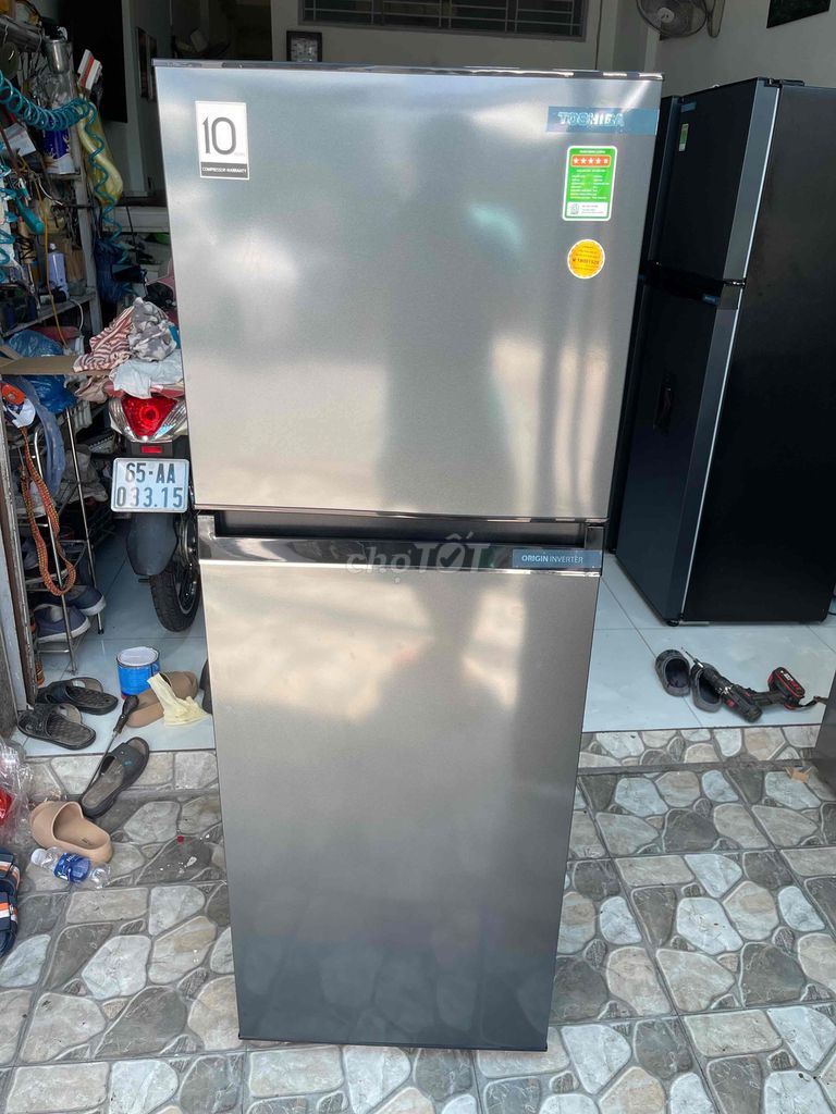 TL Toshiba Inverter 233L Còn:BH:20/12/2027 ĐMX. Mua bán Tủ lạnh tại Quận Ninh Kiều Cần Thơ được đăng bởi Nguyễn Hưng hình 1