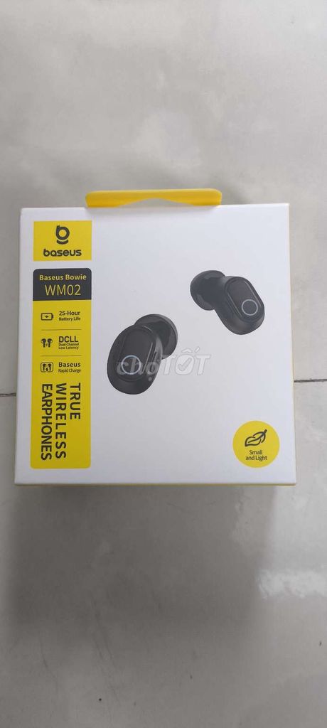 Tai nghe không dây Baseus WM02 Đen. Mua bán Tivi, Âm thanh tại Huyện Hóc Môn Tp Hồ Chí Minh được đăng bởi a tủn hình 1
