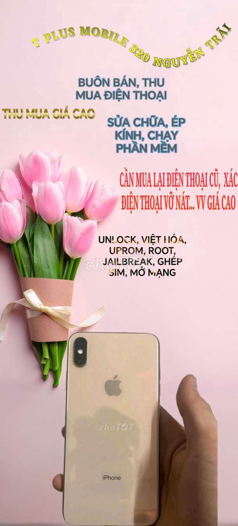 iPhone XS Max 64GB ở T Plus Mobile. Mua bán Điện thoại tại Thành phố Huế Thừa Thiên Huế được đăng bởi T PLUS MOBILE MUA BÁN ĐIỆN THOẠI hình 1