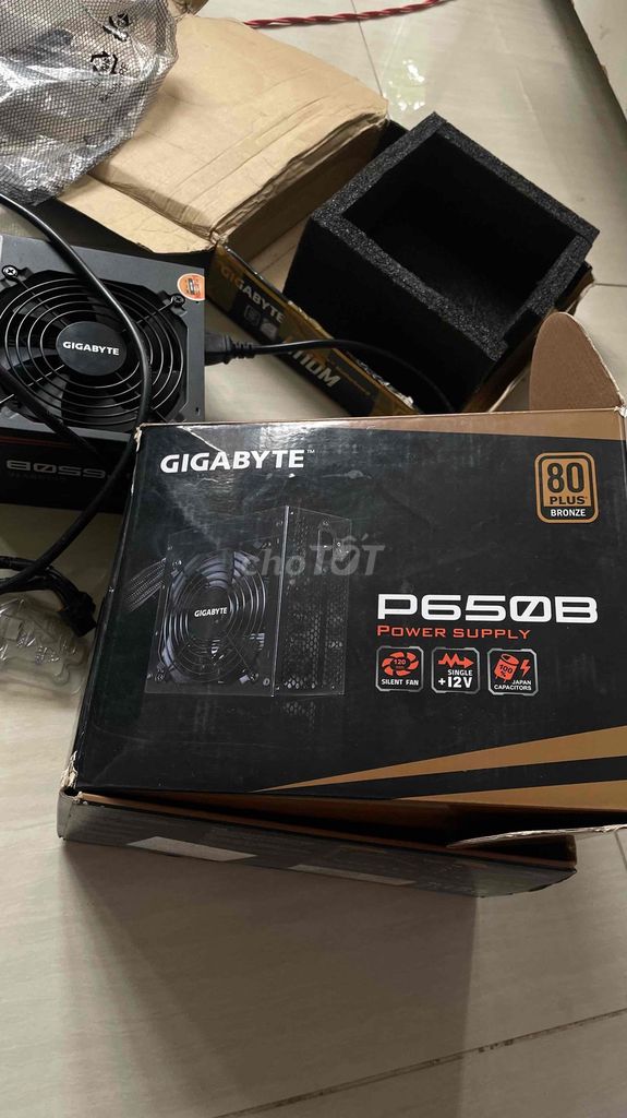 Nguồn máy tính Gigabyte P650B 650W đã qua sử dụng. Mua bán Linh kiện (RAM, Card...) tại Thành phố Thủ Đức Tp Hồ Chí Minh được đăng bởi nghia nguyen hình 1