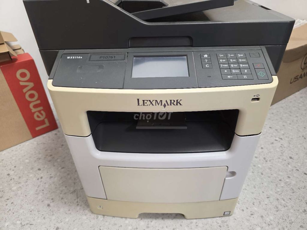 Máy in đa năng Lexmark MX511de Trắng, Đen. Mua bán Đồ dùng văn phòng tại Quận Ba Đình Hà Nội được đăng bởi Pham The Anh hình 1