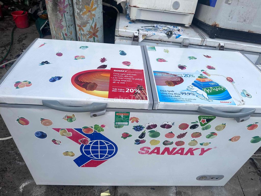 tủ đông mát sanaaky 400 l