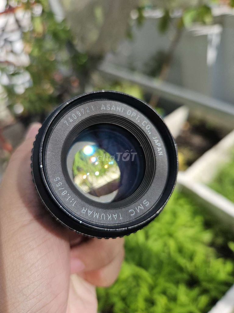 Ống kính SMC Takumar 55mm f1.8 Đen. Mua bán Máy ảnh, Máy quay tại Thành phố Thủ Dầu Một Bình Dương được đăng bởi N Anh  hình 1