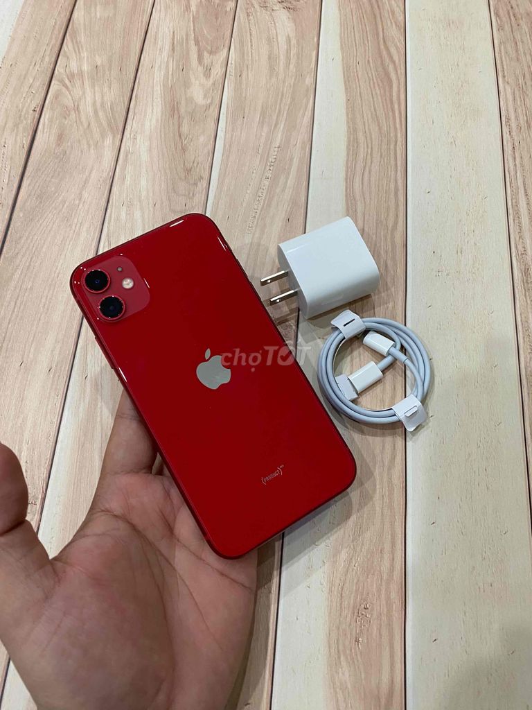 iPhone 11 128G  Đỏ QT Zin Full Pin 92%  Xài Ngon. Mua bán Điện thoại tại Quận Phú Nhuận Tp Hồ Chí Minh được đăng bởi Minh hình 1
