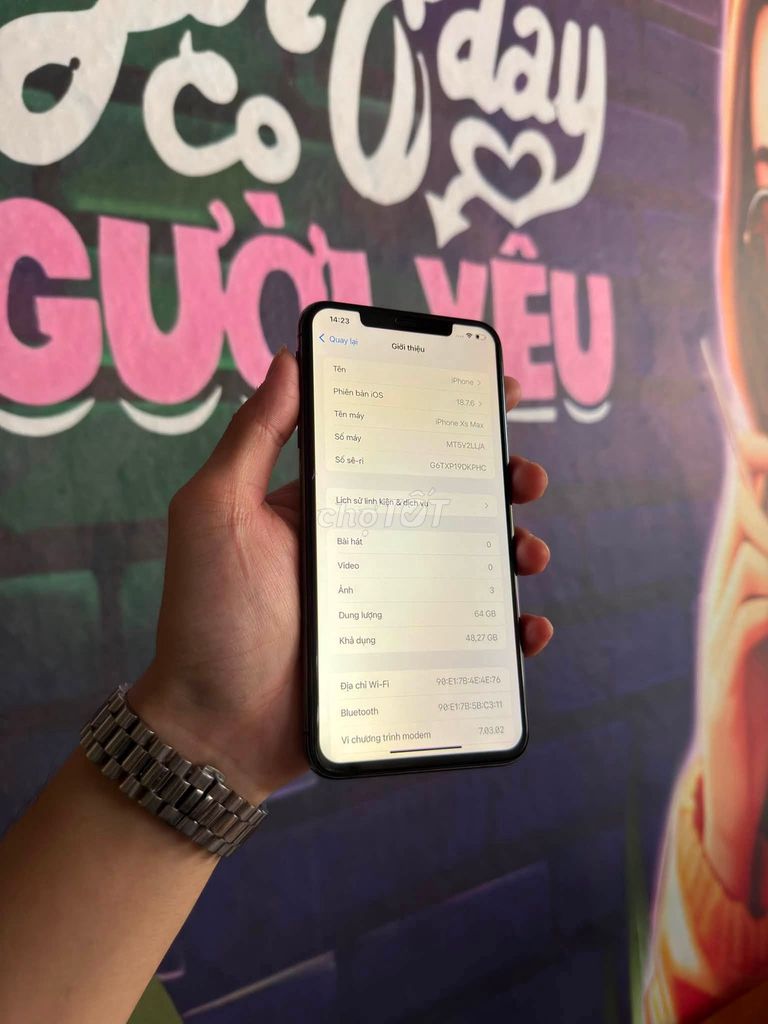Apple iPhone Xs Max 64GB Đen 98%. Mua bán Điện thoại tại Thành phố Thủ Đức Tp Hồ Chí Minh được đăng bởi Hội Đồ Điện Tử hình 1