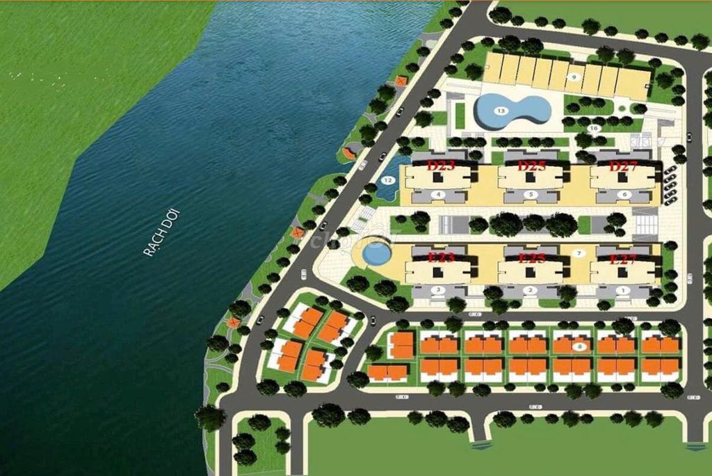 CH GÓC, VIEW SÔNG, BLOCK TM (chỉ 2 căn/tầng), 92 m2, 2PN, 2WC, SHR