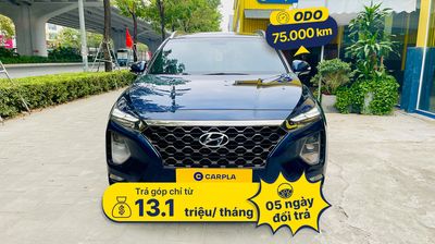 Hyundai Santa Fe 2.2 Dầu Premium 2020 Odo 75000 Km