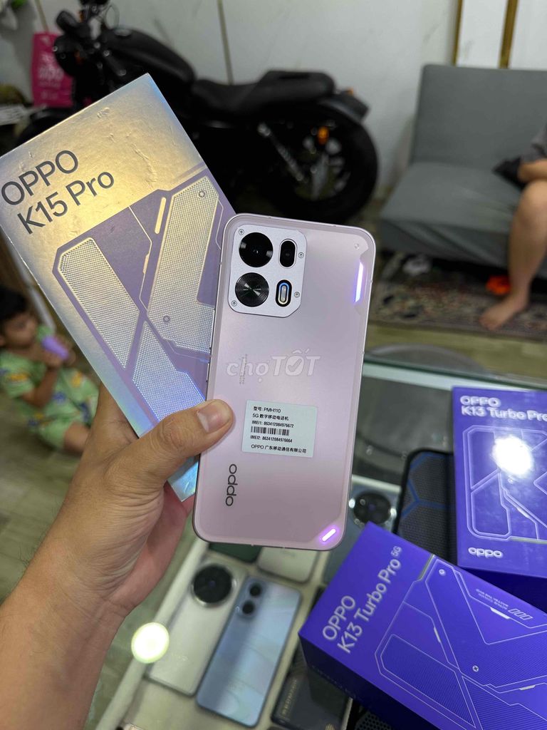 OPPO K15 Pro 256GB Hồng. Mua bán Điện thoại tại Thành phố Tây Ninh Tây Ninh được đăng bởi Công Minh Mobile hình 1