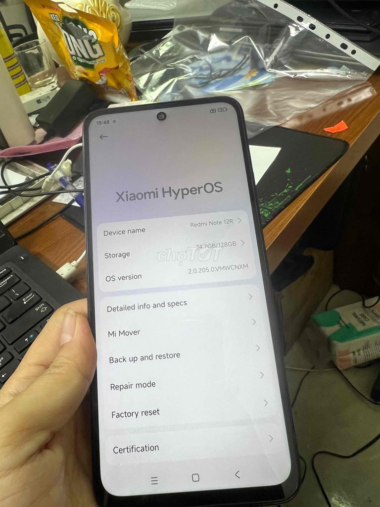 Xiaomi Redmi Note 12R 128GB Đen mới ít dùng. Mua bán Điện thoại tại Quận Đống Đa Hà Nội được đăng bởi Ngoan hình 1