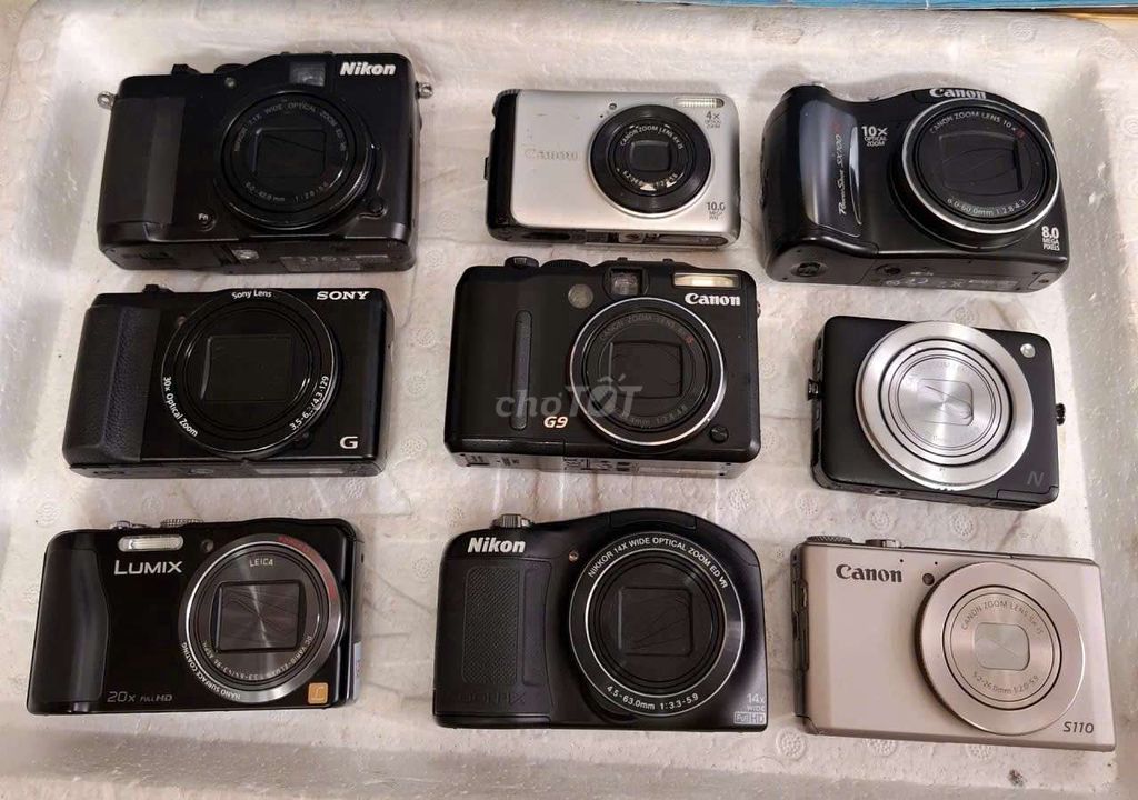 lô 9 máy ảnh. Mua bán Máy ảnh, Máy quay tại Quận 1 Tp Hồ Chí Minh được đăng bởi PG hình 1