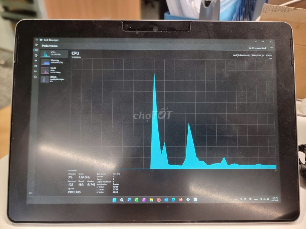 Microsoft Surface Go. Mua bán Laptop tại Quận 10 Tp Hồ Chí Minh được đăng bởi Danh hình 1