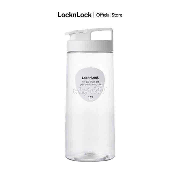 Thanh lý bình nước Lock & Lock 1.2L trắng mới