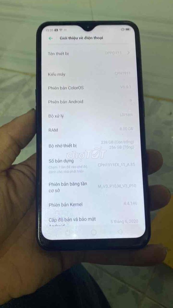 OPPO F11 256GB Đen. Mua bán Điện thoại tại Quận 6 Tp Hồ Chí Minh được đăng bởi Tu hình 1