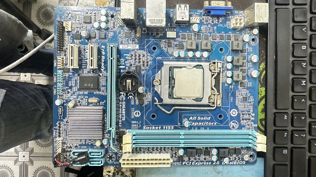 Bo Gigabyte H61 + CPU G2030 + Ram 4GB + No Fan,FE. Mua bán Linh kiện (RAM, Card...) tại Huyện Dầu Tiếng Bình Dương được đăng bởi Hoàng Võ hình 1