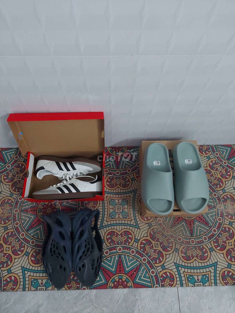 Dép Yeezy Slide Salt 44 Salt New Xanh Nhạt. Mua bán Giày dép tại Quận 12 Tp Hồ Chí Minh được đăng bởi Jackie hình 1