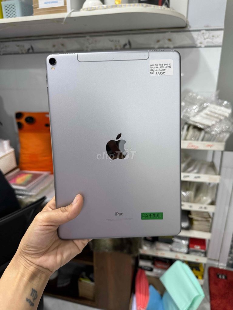 iPad Pro 10.5 inch 64GB Đen Bản 4G P99 S39L Đẹp 99. Mua bán Máy tính bảng tại Huyện Hóc Môn Tp Hồ Chí Minh được đăng bởi Thu hình 1