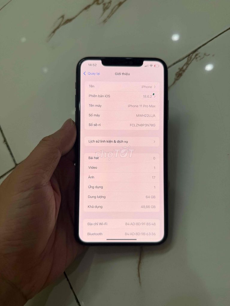 Bán Iphone 11promax qt còn face zin cũ pin 100. Mua bán Điện thoại tại Quận Hà Đông Hà Nội được đăng bởi Mạnh Mobile hình 1