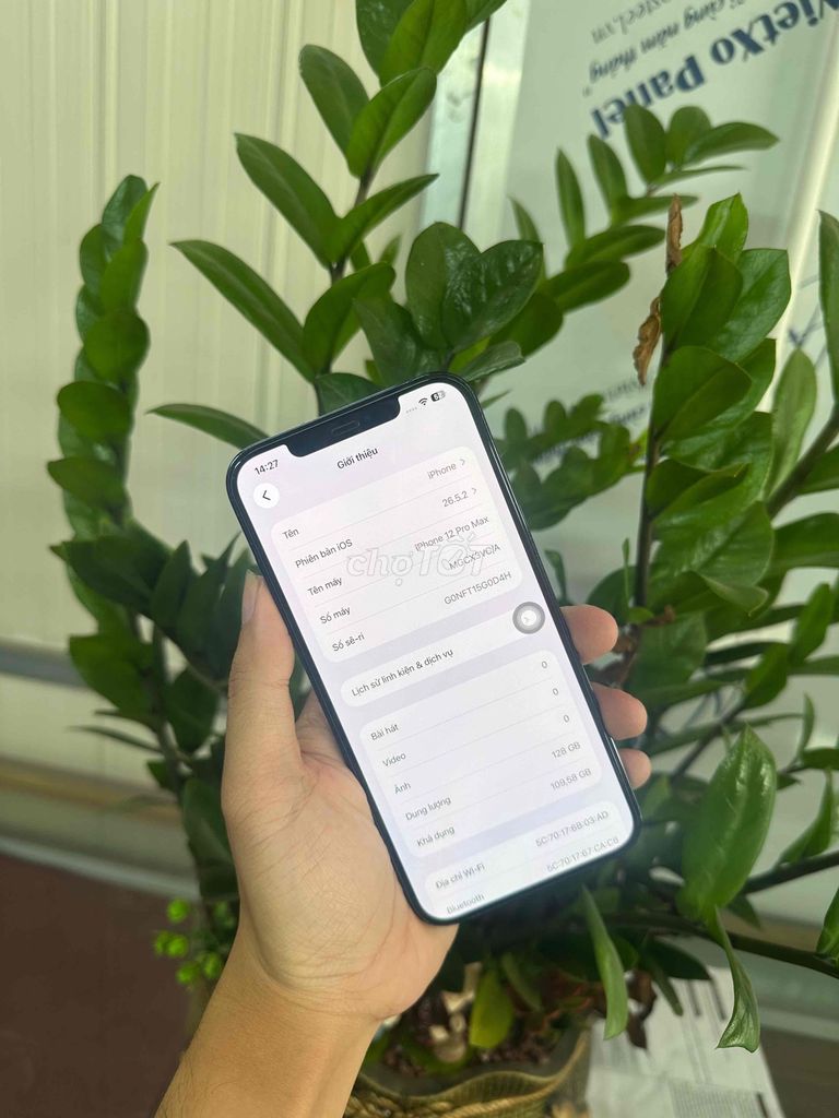 Apple iPhone 12 Pro Max 128GB Xanh 100%. Mua bán Điện thoại tại Thành phố Bắc Ninh Bắc Ninh được đăng bởi Phan Công Quý hình 1