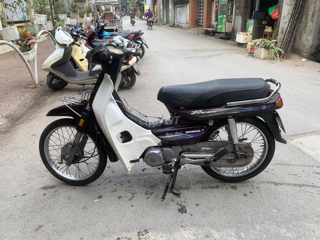 Honda Dream Thái lùn màu Tím. Mua bán Xe máy tại Quận Hoàng Mai Hà Nội được đăng bởi Tuân Minh hình 5