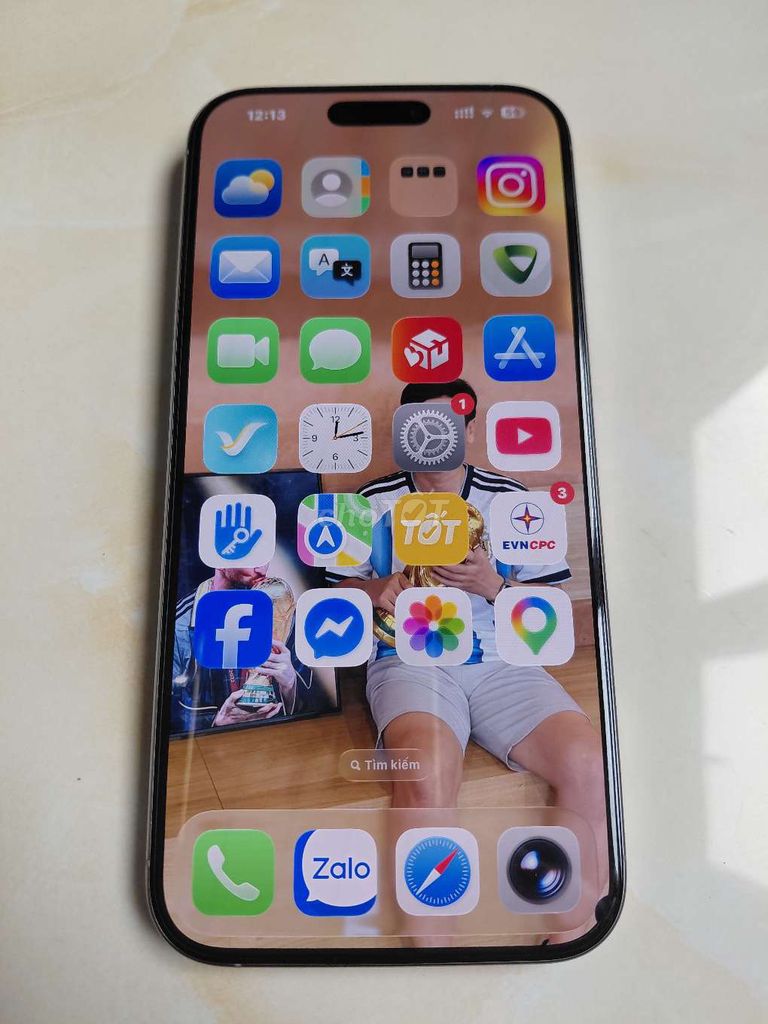 Apple iPhone 16 Pro Max 256GB Xám Đã sử dụng. Mua bán Điện thoại tại Quận Ngũ Hành Sơn Đà Nẵng được đăng bởi Anh Sơn hình 1