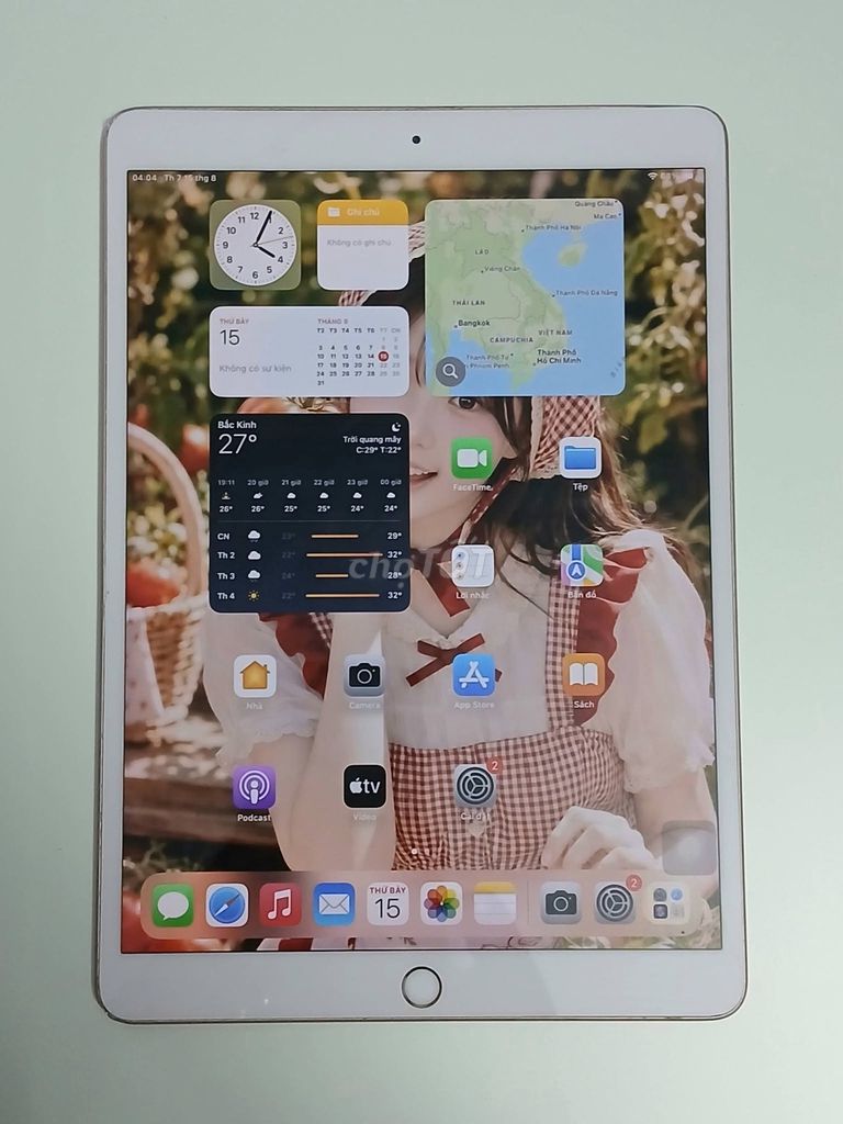 Apple iPad Pro 10.5 64GB Vàng hồng Đã sử dụng. Mua bán Máy tính bảng tại Quận Cái Răng Cần Thơ được đăng bởi Hội Đồ Điện Tử hình 1