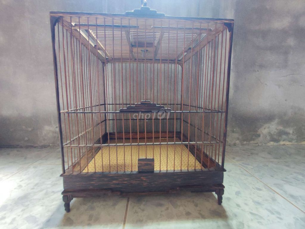 Lồng chim gỗ tự nhiên. Mua bán Phụ kiện, Thức ăn, Dịch vụ tại Huyện Giồng Trôm Bến Tre được đăng bởi Trungt hình 1