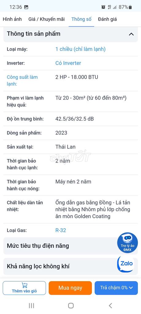 Máy lạnh mới mua,dọn nhà ko sử dụng.