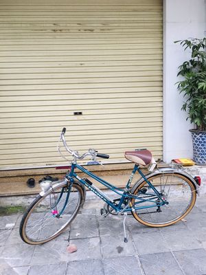 Xe đạp pháp Peugeot xanh côban
