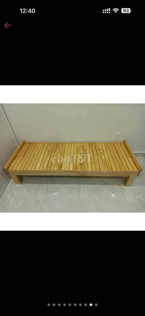 Giường gỗ xếp gọn 1m6x2m. Mua bán Giường, chăn ga gối nệm tại Quận 11 Tp Hồ Chí Minh được đăng bởi Nguyễn Kim Hằng  hình 1