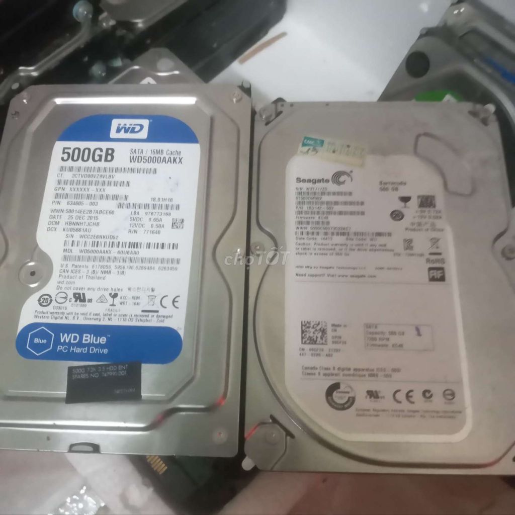 HDD 1T & HDD 500GB × SỨC KHỎE TỐT