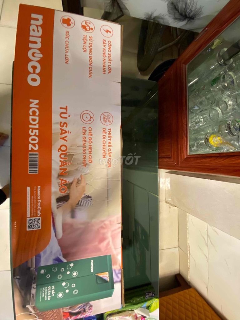 Tủ sấy quần áo Nanoco NCD1502. Mua bán Nội thất, đồ gia dụng khác tại Quận Thanh Khê Đà Nẵng được đăng bởi phi hình 1