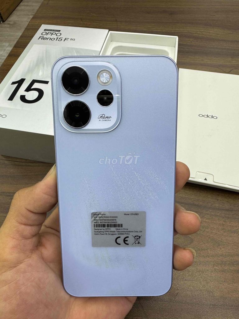 OPPO Reno 15F 5G 256GB MỚI KÍCH 10 NGÀY. Mua bán Điện thoại tại Thị xã Tân Uyên Bình Dương được đăng bởi Vũ văn học  hình 1