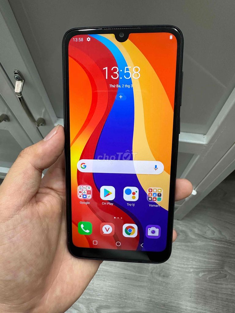 Vsmart màu Đen Đã sử dụng. Mua bán Điện thoại tại Thành phố Huế Thừa Thiên Huế được đăng bởi Nguyễn Đức Khánh Sơn hình 1