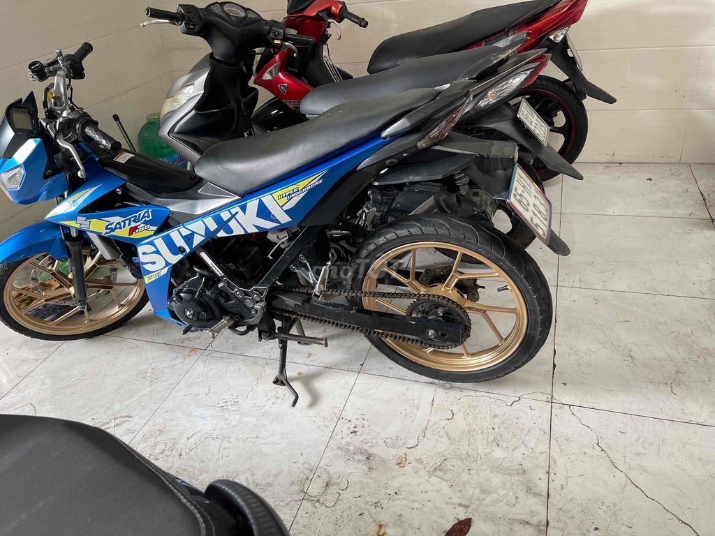 Suzuki Satria Xanh dương kiểng. Mua bán Xe máy tại Quận Ninh Kiều Cần Thơ được đăng bởi Cửa Hàng xe máy Hoàng Hải hình 2