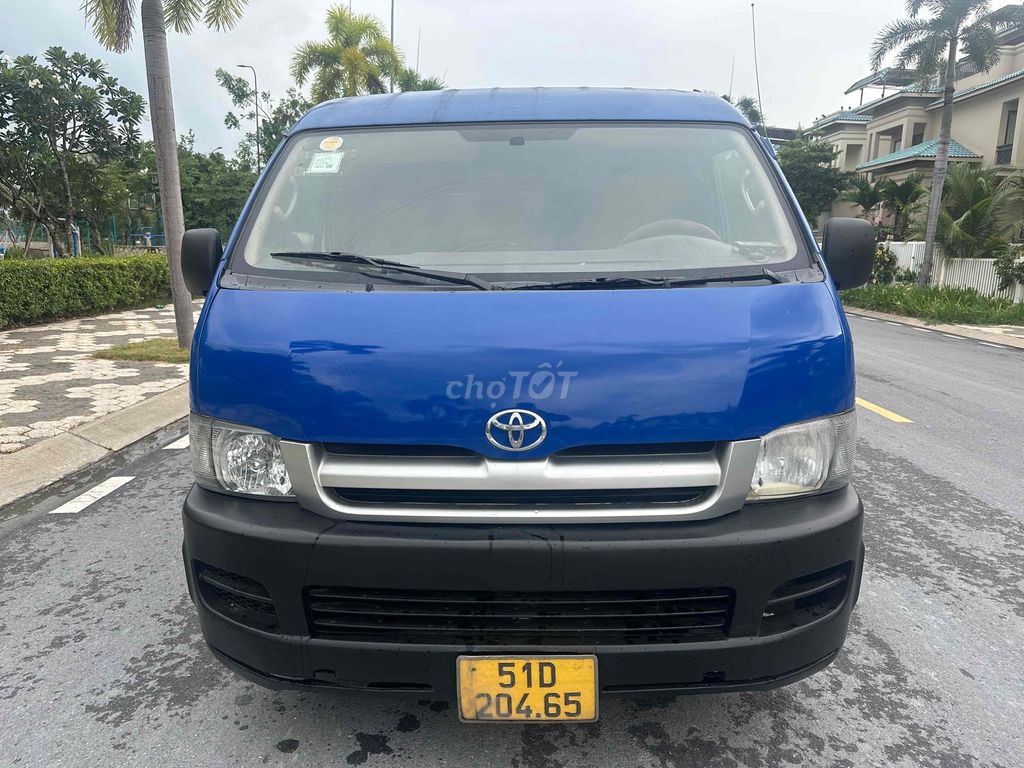 Toyota Hiace Tải Van đời 2006 6 chỗ/850kg