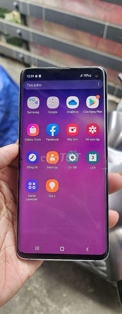 Samsung Galaxy S10 128GB chữa cháy. Mua bán Điện thoại tại Quận 8 Tp Hồ Chí Minh được đăng bởi Thiên Hòa mobile  hình 1