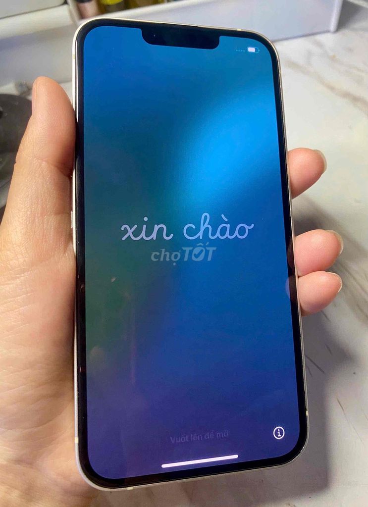 Apple iPhone 13 128GB Trắng. Mua bán Điện thoại tại Quận 4 Tp Hồ Chí Minh được đăng bởi Bích Thi hình 1