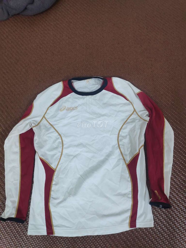 Áo tập thể thao dài tay Asics. Mua bán Quần áo tại Huyện Nam Sách Hải Dương được đăng bởi Dọn tủ quần áo Lỗi tặng hình 1