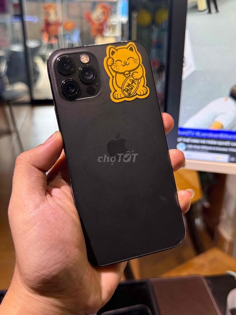 iPhone 12 Pro Đen Đã thay màn, pin. Mua bán Điện thoại tại Quận Tân Phú Tp Hồ Chí Minh được đăng bởi Minh Sang Store Góp Bao Nợ Xấu hình 1