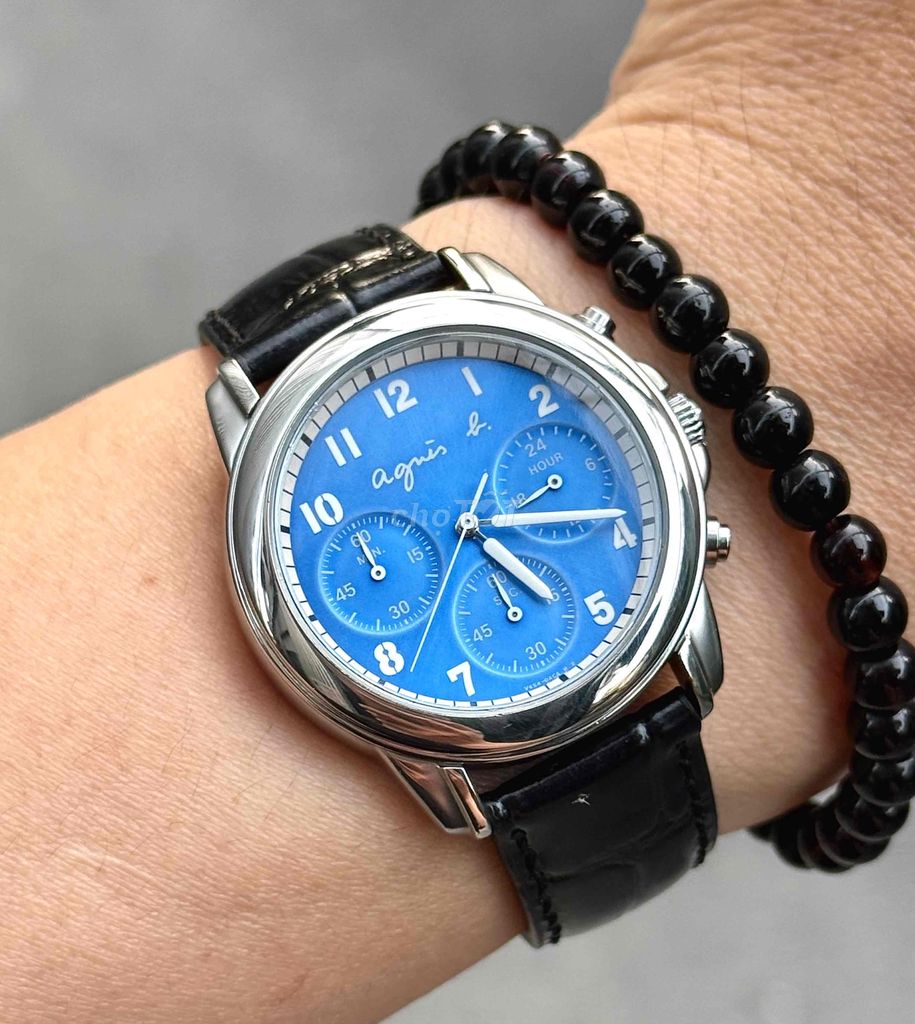 SEIKO_AGNES_B_CHRONOGRAPH_V654_0AA0_JAPAN