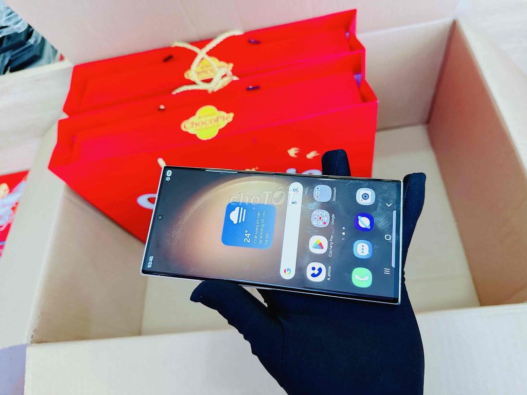 Samsung S23 Ultra 12/512G Hàn màu Kem nguyên zin. Mua bán Điện thoại tại Quận Hải Châu Đà Nẵng được đăng bởi Hoàng Anh Tuấn hình 1