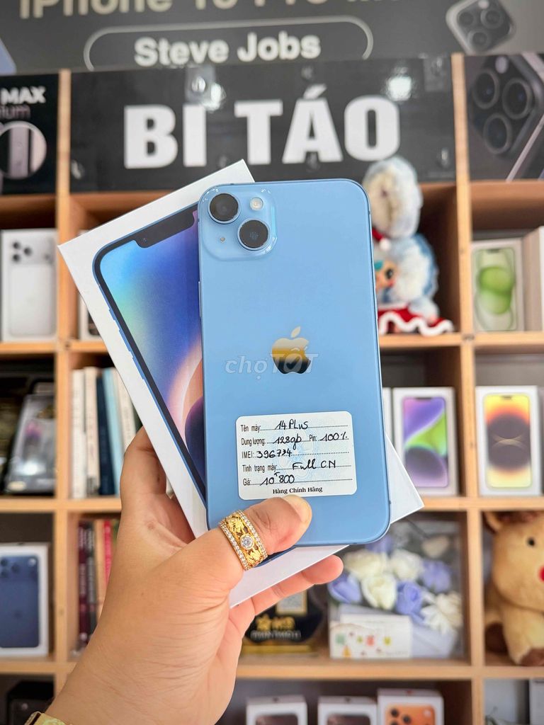 iPhone 14 Plus 128GB Blue. Mua bán Điện thoại tại Thành phố Long Xuyên An Giang được đăng bởi Bi Táo Store hình 1