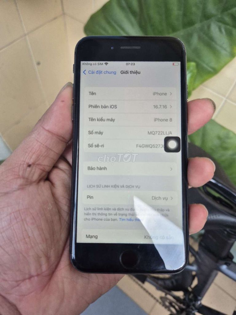 Apple iPhone 8 nguyên rin pin 82% xài lâu. Mua bán Điện thoại tại Quận Hải Châu Đà Nẵng được đăng bởi hieu nguyen  hình 1