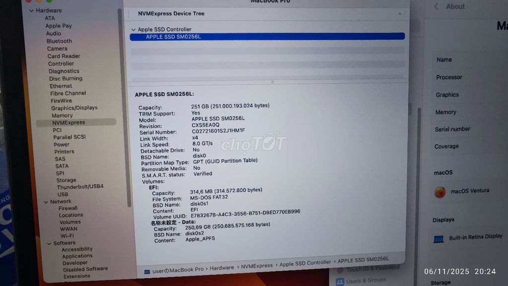 Macbook pro retina 15inch Touch Bar. Mua bán Laptop tại Thành phố Thủ Đức Tp Hồ Chí Minh được đăng bởi Thành  hình 4