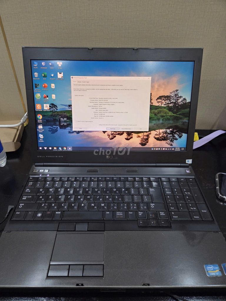 Thanh lý Dell M4600 i7, 8GB, SDD, Quardo 2000M. Mua bán Laptop tại Quận Cẩm Lệ Đà Nẵng được đăng bởi Khanh  hình 1