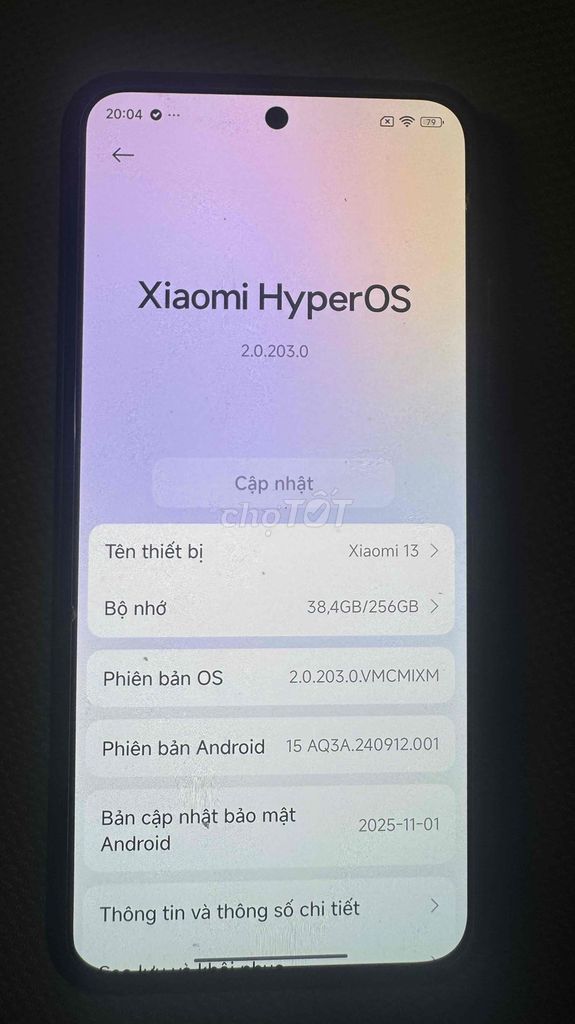 Xiaomi 13 256GB Đen. Mua bán Điện thoại tại Quận Tân Phú Tp Hồ Chí Minh được đăng bởi hoàng hình 1